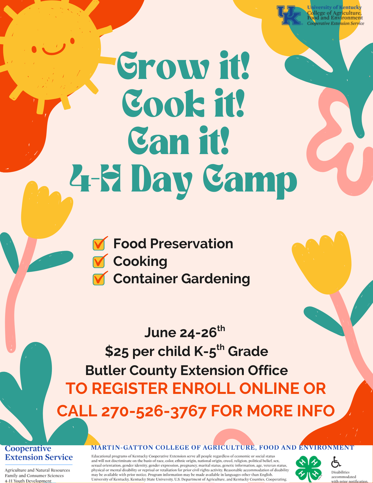 4-H Day Camp